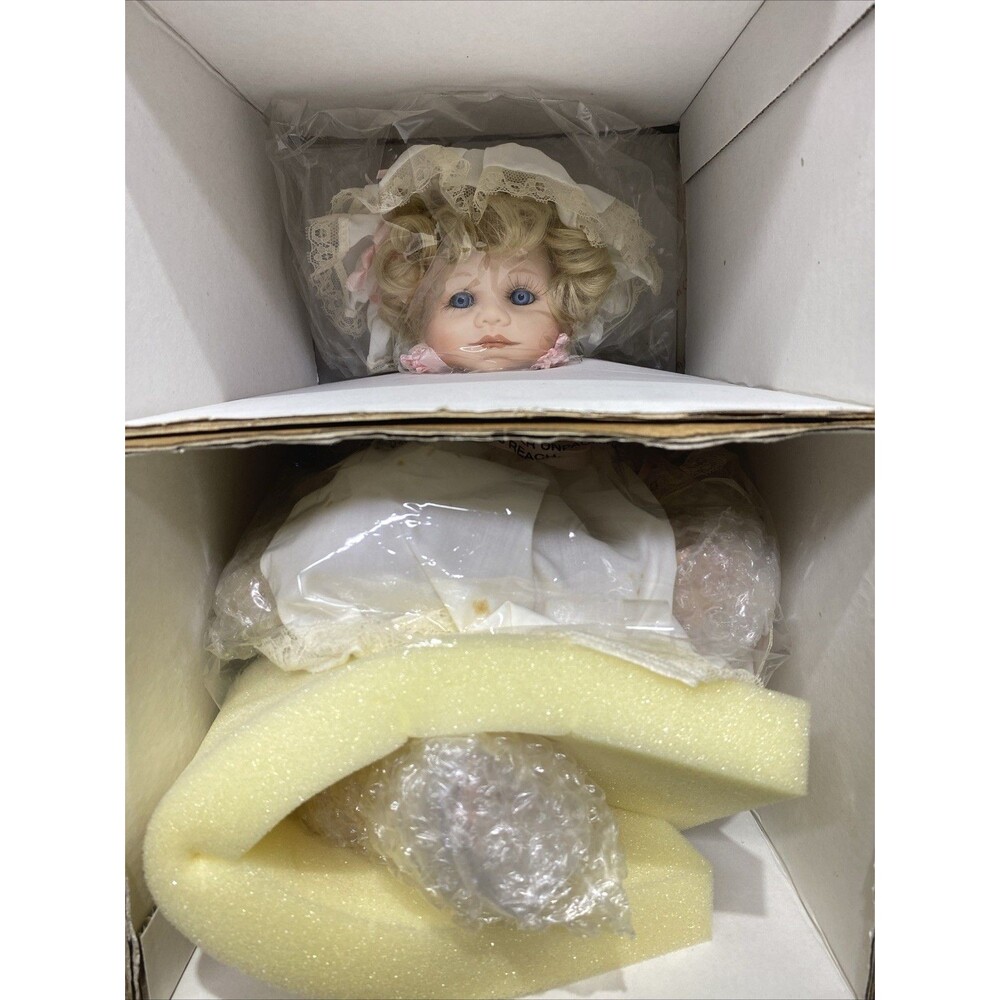Porcelain Doll "Emma" 10"by The Hamilton Collection, Vintage & RARE